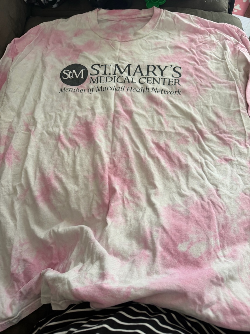 Pink Tie-Dye Adult Tee